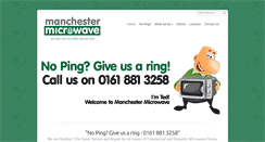 Desktop Screenshot of manchestermicrowave.co.uk