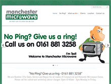 Tablet Screenshot of manchestermicrowave.co.uk